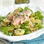Smoked trout and Jersey Royal
